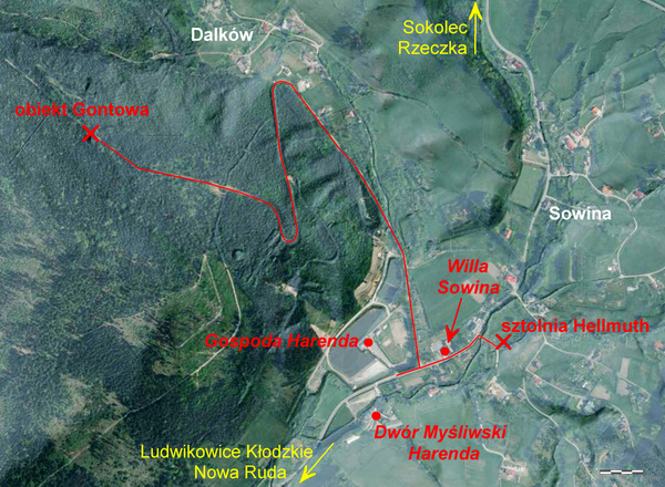 6 Ludwikowice mapka