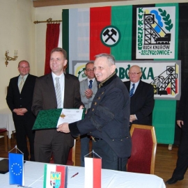Podpisanie umowy - 25.10.2010r.