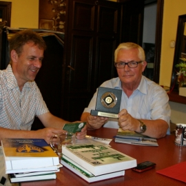 Spotkanie z dr. Stefanem  Kaiserem dyrektorem  Muzeum w Ratingen
