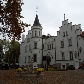 Zwiedzanie Pałacu w Sulislawie w dniu 26.10.2016r.