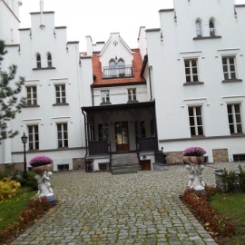 Zwiedzanie Pałacu w Sulislawie w dniu 26.10.2016r.