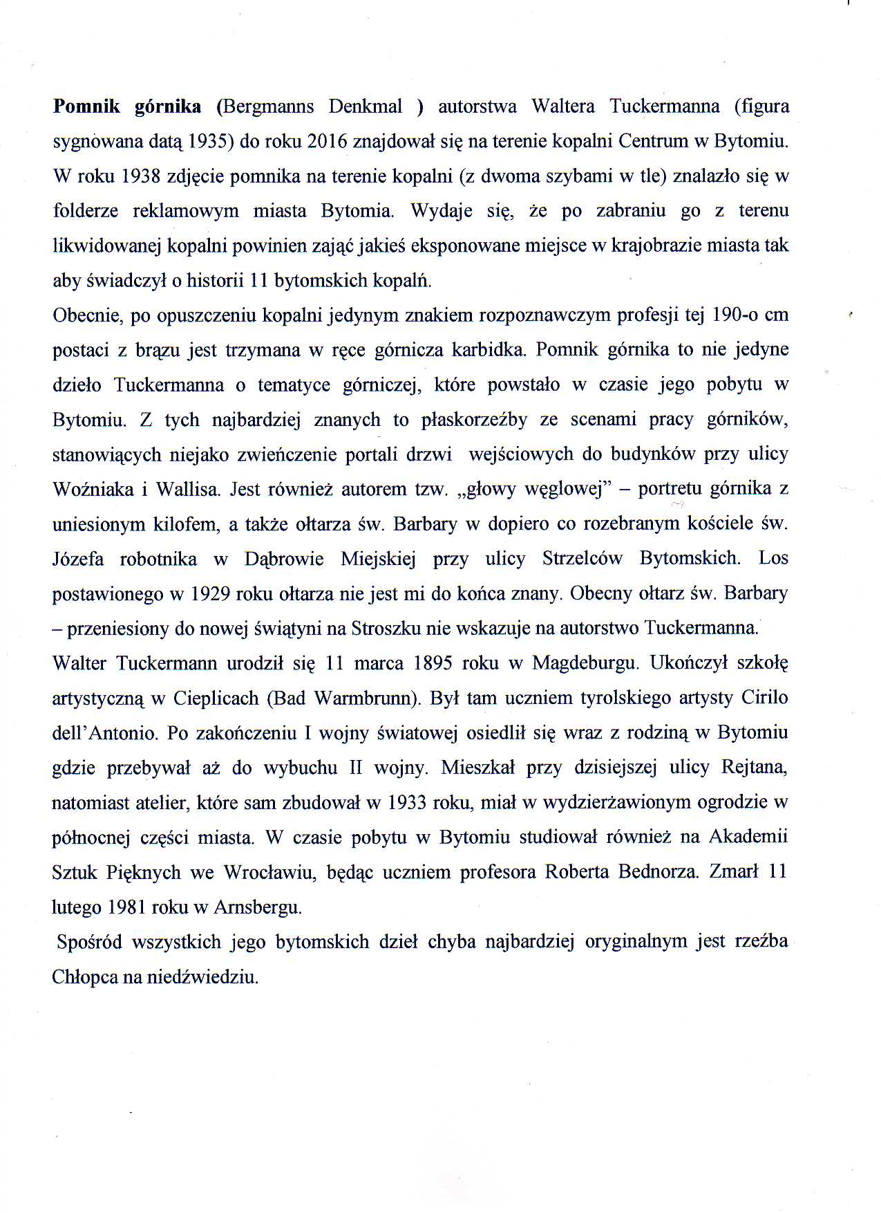 pomnik gornika 1039