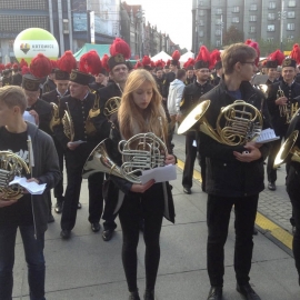 150 muzyków górniczych orkiestr dętych na 150-lecie Katowic foto_24