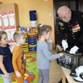 3,12,2021 Wizyta w Przedszkolu Nasz Koźminiec