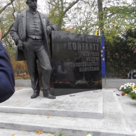 Odsłonięcie pomnika W. Korfantego