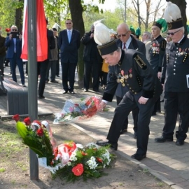 Odsłonięcie Tablicy Pamiątkowej Jana Mitręgi