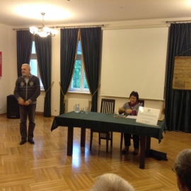 Spotkanie z prof. Grażyną Szewczyk 6. 05. 2015r.