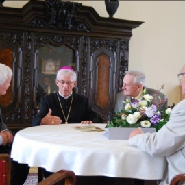 Spotkanie Zespołu Redakcyjnego BG z Arcybiskupem W.Skworcem w dniu 27.08.2013r.
