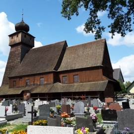 Wisła Mała kościół św. Jakuba Apostoła z 1772r.
