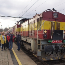 Zlikwidowane czeskie kopalnie - pociągiem 2019-11-16